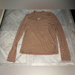 Nike Dri-FIT Run Division long-sleeve running top in Archaeo Brown